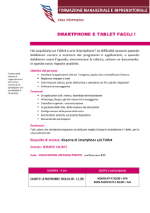 smartphone e tablet facili - Associazione Artigiani e Piccole Imprese