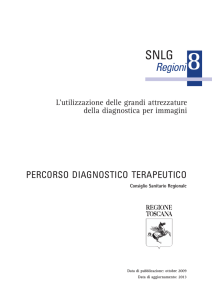 utilizzazione delle grandi attrezzature della diagnostica - SNLG-ISS