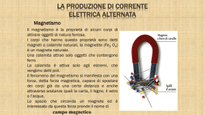 La produzione di Corrente elettrica alternata