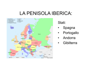 Peculiarità della Penisola Iberica