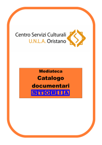 storia - Centro Servizi Culturali UNLA Oristano