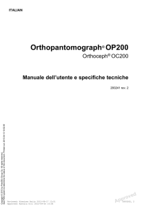 Orthopantomograph® OP200