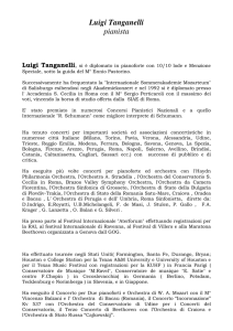 Tanganelli Luigi - Conservatorio Maderna