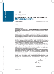 italiano - Censimento industria e servizi (2011)