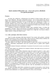 Relazione 1 - Usmi Regione Lazio