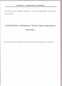 "INFORMATICA GENERALE" DI Piero Gallo e Fabio Salerno