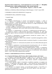 agriturismo emilia - Provincia di Piacenza