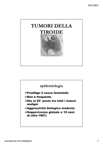 (Microsoft PowerPoint - tumori della tiroide [modalit\340 compatibilit