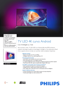 55PUS8700/12 Philips TV LED 4K curvo Android™ con Ambilight su