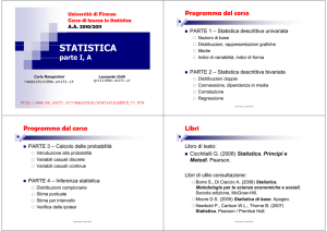 statistica - UniFI