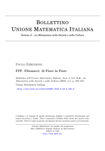 FFF. Fibonacci: di Fiore in Fiore - bdim: Biblioteca Digitale Italiana di