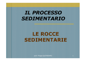 processo sedimentario - IC San Giovanni Bosco