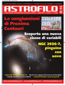 Le congiunzioni di Proxima Centauri
