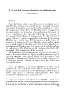 C. CHIAPPERINI, I metodi della filosofia nell