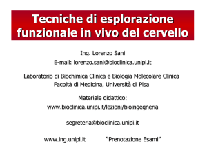 Metabolismo energetico cerebrale e PET