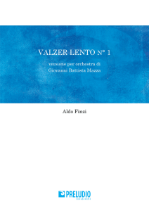Valzer lento n° 1 (orchestra)