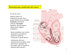 Stimolazione artificiale del cuore