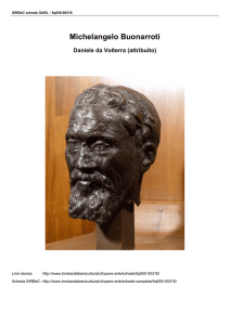 Michelangelo Buonarroti - Lombardia Beni Culturali