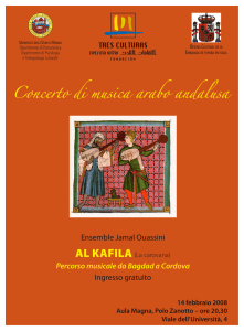 concerto musica arabo andalusa - Università degli Studi di Verona