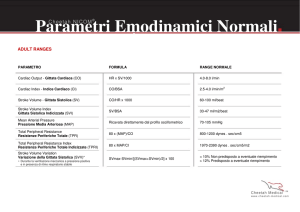 Parametri Emodinamici Normali - Home
