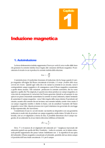 Autoinduzione: equazione differenziale