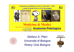 Stefano A. Pileri Università di Bologna Rotary Club Bologna