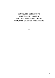 contratto collettivo nazionale di lavoro per i