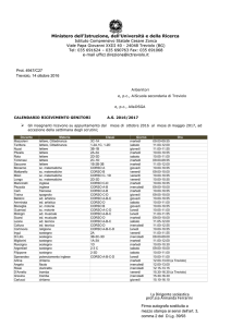 Scarica il calendario per Treviolo e Lallio a.s. 2016/2017