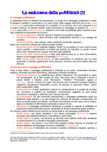 La seduzione della pubblicit (3) à