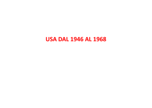 USA DAL 1946 AL 1968