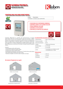 centralina solare sunit mtdc