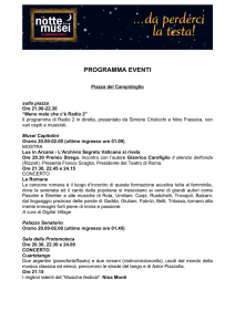 programma eventi - professione Architetto