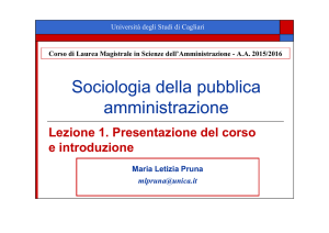 Sociologia della pubblica amministrazione