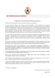 2 Giugno 2012 - Comune di Saronno