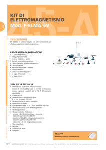f-elma/ev - kit di elettromagnetismo