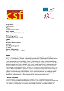 Terzo settore tra giovani e lavoro - Liceo Scientifico Albert Einstein