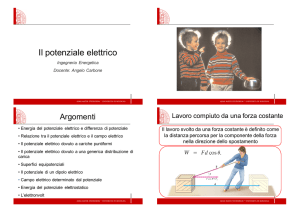 Il potenziale elettrico