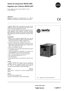Sistema di automazione TROVIS 6400 Regolatore per l