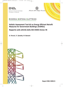 Holistic Assessment Tool-kit on Energy Efficient Retrofit