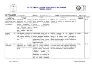 Matematica - "Edith Stein"