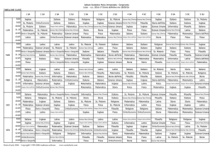 Gorgonzola Liceo - as 2016-17 Orario definitivo rev 26/09/16