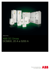 DCS800 Catalogo Tecnico