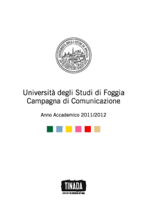 Cartella stampa - Università di Foggia