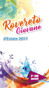 Opuscolo Rovereto_Giovane_Estate_2017