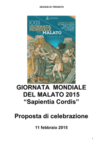 Libretto per la GIORNATA MONDIALE DEL