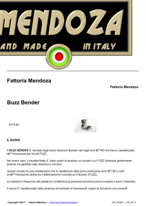 Buzz Bender - Fattoria Mendoza