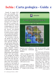 Ischia : Carta geologica - Guida e Itinerari ge