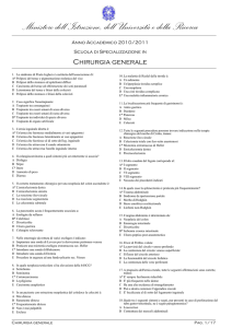 Chirurgia_generale - Scuole di Specializzazione in Medicina