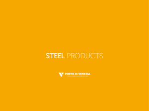 steel products - Porto di Venezia