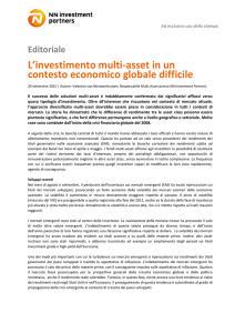 L`investimento multi-asset in un contesto economico